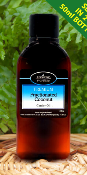 Essican Purelife Fractionated Coconut Oil 100ml (2x 50ml)