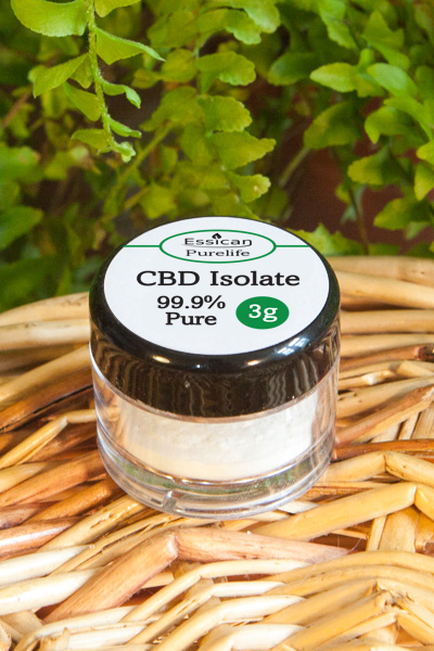 CBD Isolate 3g jar from Essican Purelife | CBD isolate UK