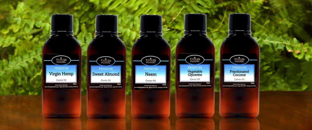 Essican Purelife Carrier oils range | Pure organic carrier oils UK