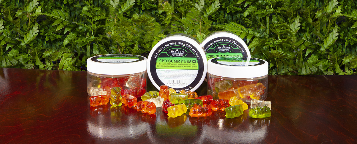CBD Gummy Bears range from Essican Purelife | CBD Gummies UK