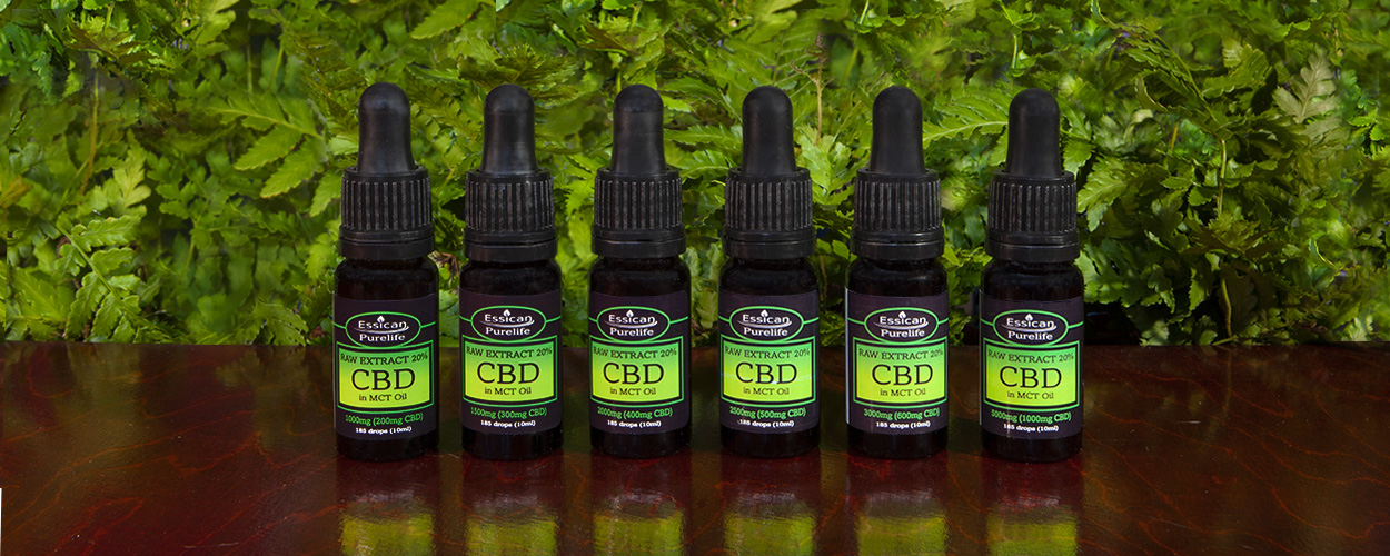 Raw CBD full extract cannabis oil in Virgin Hemp oil from Essican Purelife | Full spectrum CBD UK