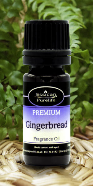 Gingerbread fragrance oil from Essican Purelife | Fragrance Oils UK