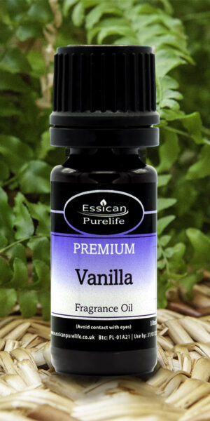Vanilla fragrance oil from Essican Purelife | Fragrance Oils UK