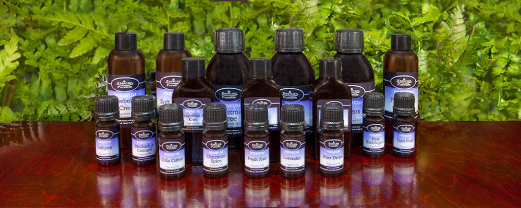 Essican Purelife fragrance oil full product range | UK fragrance oil supplier and manufacturer