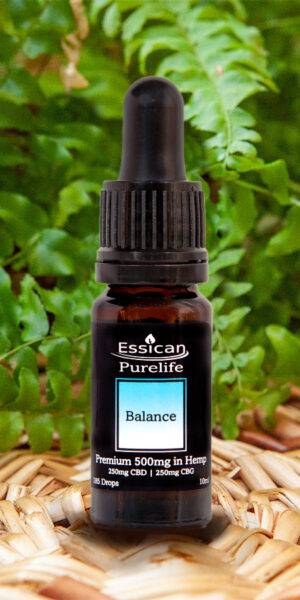 Essican Purelife Balance CBD+CBG Premium Cannabinoid Oil 500mg 10ml