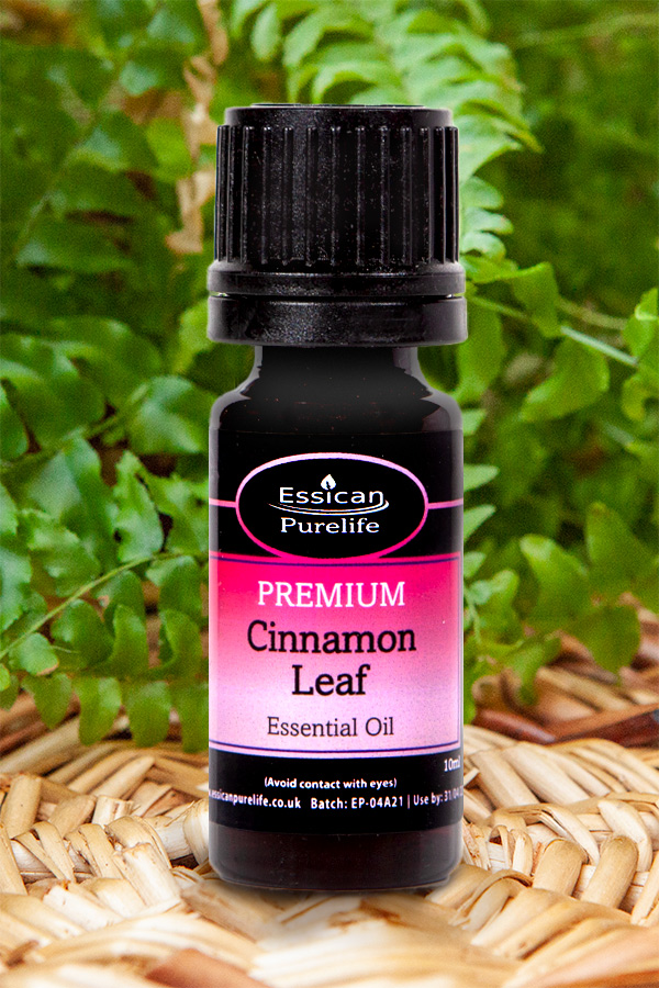 Essican Purelife Cinnamon Leaf Essential Oil 10ml size